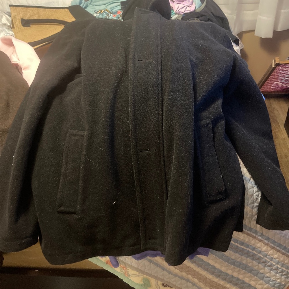 Black rl coat